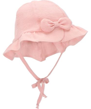 Shop Sterntaler Girls Shimmer Hat 47 - Pale Pink | Stylish & Comfortable International Shipping Available - Buy Online on GoSupps.com