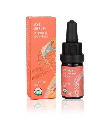 Nourishe Aye Under-Eye Serum - 5ml | Brightening Anti-Aging Serum | Organic Eye Cream for Dark Circles & Puffiness - 100% Plant Based | Hydrating Treatment - Buy Online on GoSupps.com