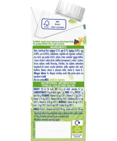 SMA Little Steps Plantygrow Plant Based Growing Up Toddler Drink 1-3 Years 1 Litre (Pack of 1) - Buy Online on GoSupps.com