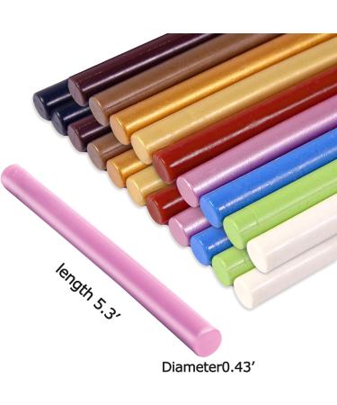 20 PCS Sealing Wax Sticks for Wax Seal Stamp Wedding Invitations Wedding Favors Manuscripts Envelopes Sealing Wine Cosmetics Packaging Party Invitations DIY Projects or Celebration Events (10 Colors) - Buy Online on GoSupps.com
