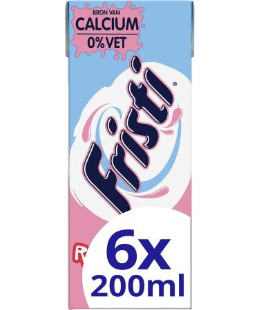 Frieslandcampina NV Fristi Drinkyoghurt Rood Fruit Mini 5 x 6 x 200 ml - Buy Online on GoSupps.com