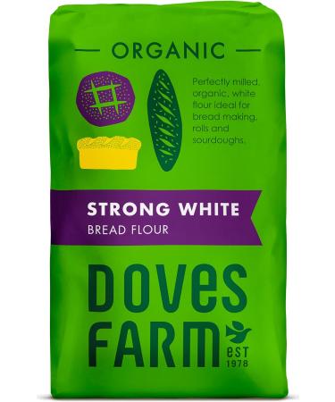 Doves Farm Organic Bread Flour Selection Pack - 2 x Organic Strong White Bread Flour 1.5kg & 2 x Organic Strong Wholemeal Bread Flour 1.5kg | by Alpine Heights - Buy Online on GoSupps.com