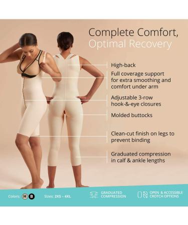 Marena Recovery Short-Length Compression Girdle - High-Back  Stage 1  Beige  Medium - Buy Online on GoSupps.com