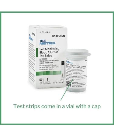 McKesson TRUE METRIX Blood Glucose Test Strips - 50 Strips, 1 Pack - Buy Online on GoSupps.com