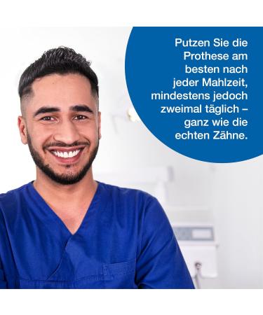 Wellsamed Durebrush Extra Clean Prosthesis Brush - Professional Prosthetic Toothbrush for Superior Cleaning | Color-Sorted | 1 Piece - Buy Online on GoSupps.com