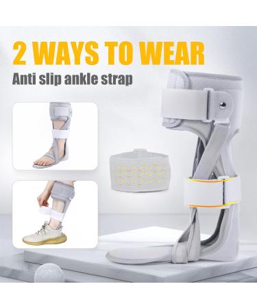 Tairibousy AFO Foot Drop Brace Ankle Foot Orthosis Medical Foot Up Afo Walking with Shoe for Stroke Hemiplegia for Men and Women (Small-Left) - Buy Online on GoSupps.com
