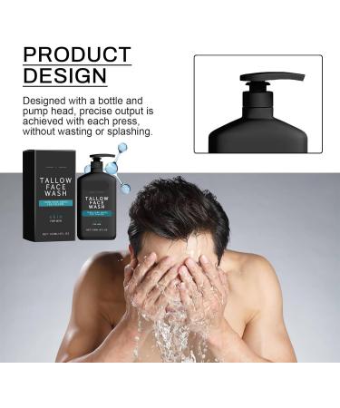 Nettoyant Visage Quotidien For Hommes: Nettoyage En Profondeur Contr le Du S bum R duction De L'acn Hydratation Et claircissement Rafra chissement Des Pores(1PCS) 1 g (Lot de 1) - Buy Online on GoSupps.com