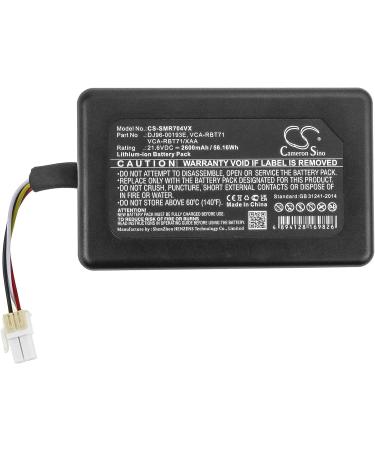 VCA-RBT71 2600mAh Battery Compatible with VR1AM7040W9 / AA VR1AM7010U5/AA 21.6V - High-Performance Replacement for DJ96-00193E - International Shipping Available - Buy Online on GoSupps.com