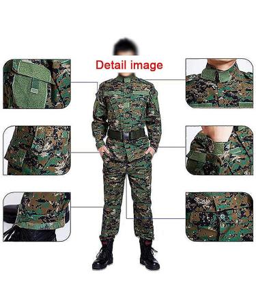 Men's Tactical BDU Combat Uniform Jacket & Pants Set - Multicam MC - Medium - Buy Online on GoSupps.com
