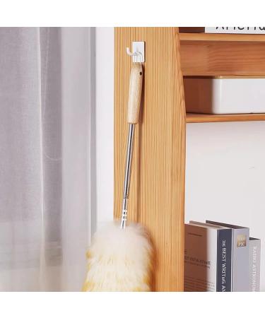 FCSHFC Duster with Extension Pole Reusable Dusters for Cleaning Anti-Static Dust Cleaner Washable Feather Duster for High Ceiling Blinds Fan Furniture Yellow - Buy Online on GoSupps.com