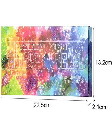 6 Colors Body Glitter Gel Set for Festival Makeup - Halloween Costume, Face, Hair, Nails - Chunky Glitter for Concerts & Parties - Buy Online on GoSupps.com