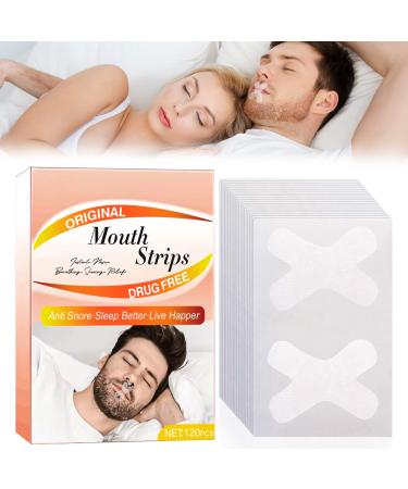 Mouth Tape for Sleeping Advanced Gentle Anti Snoring Mouth Strips for Less Mouth Breath Effectively Improve Better Nasal Breathing and Night Time Sleeping Quality