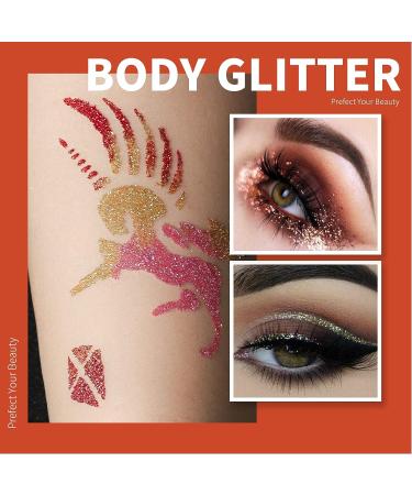 Teenitor Fine Glitter for Nails Art - 5g*12 Pack | Festival Extra Fine Glitter - Buy Online on GoSupps.com