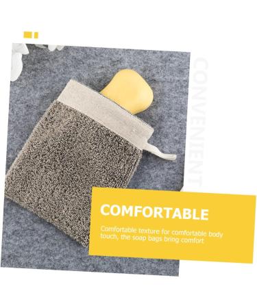 Hemoton 8 Pcs Soap Bag Foaming Net Exfoliating Soap Saver Bath Mitts Foaming Soap Pouch Bubble Maker Flax 14.5x12cmx4pcs As Shownx4pcs - Buy Online on GoSupps.com