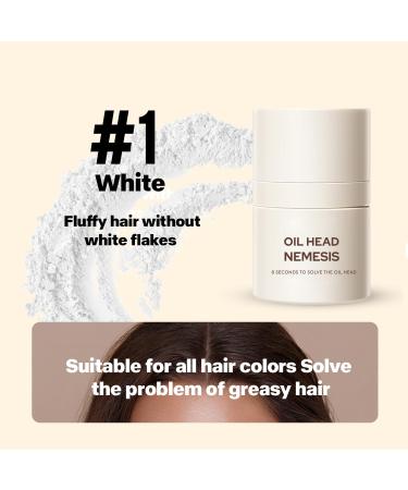 Hair Volume Powder - Instant Conceal Hair Loss Root Touch Up Styling Powder for Men & Women - 10g (White - Buy Online on GoSupps.com