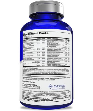 Focus Factor Extra Strength 120 Count - Brain Supplement for Memory, Concentration, and Focus - Multivitamin with DMAE, Vitamin D, DHA - Trusted Brain Health Supplement | 1 Pack - Buy Online on GoSupps.com