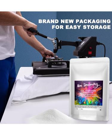 DTF Hot Melt Adhesive Powder 500g - White Fine Medium for T-Shirt Printing | DTG PreTreat Transfer Powder - DTF & DTG Printer Compatible - Buy Online on GoSupps.com