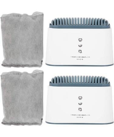 2 Pack Refrigerator Activated Carbon Deodorizer Box - Household Freshness & Odor Control - Buy Online on GoSupps.com