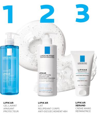 La Roche-Possay Lipikar Lavant Douche Apaisant Protecteur Shower Gel 750 ml - Buy Online on GoSupps.com