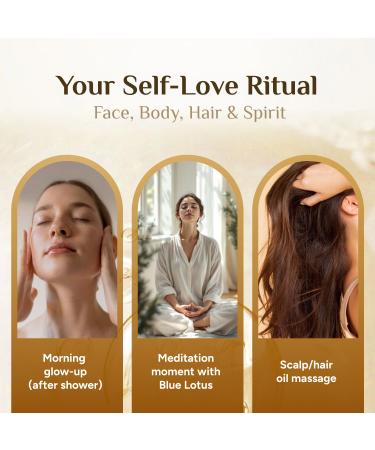 Pure Organic Moringa Oil with Blue Lotus Flower Deep Hydrating & Anti-Aging Ritual Oil for Skin Hair & Nails Premium 100% Cold Pressed Moringa Seed Extraction Nourishes & Hydrates Skin 2oz. 2 Fl Oz (Pack of 1) - Buy Online on GoSupps.com