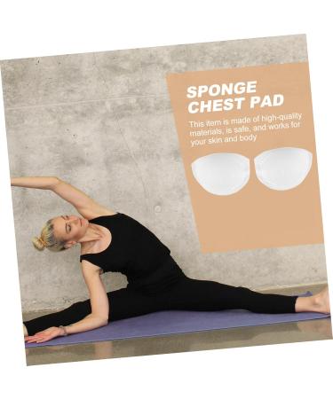 Buy Silicone Bra Pad Inserts - Breathable & Comfortable - 1 Pair for Women's Bikini Bras | 13x10.5x2cm - Buy Online on GoSupps.com