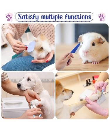 8 PCS Rabbit Grooming Kit  Rabbit Brush  Small Animal Pets Grooming Kits Include Pet Grooming Shedding Slicker Brush  Bath Massage Glove Brush  Nail Clipper  Flea Comb  Pet Double-Sided Comb for Rabbits Guinea Pigs Hamster Bunny(blue) (One Size  bule) One - Buy Online on GoSupps.com