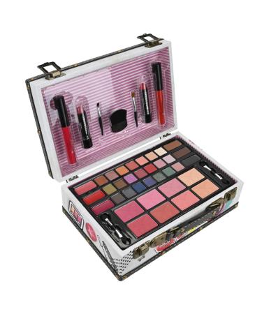 Caste complete beauty make-up sets-all-in-cosmetic case make-up with eyeshadow lipstick rouge |Make-up set range with eyeshadow lipstick blush birthday gifts