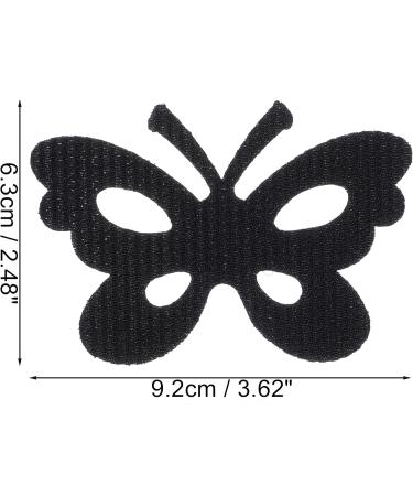 VOCOSTE Hair Pads Butterfly Shape Hair Pad Bangs Patch for Women Black - Buy Online on GoSupps.com