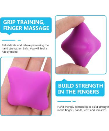 JECOMPRIS Hand Massage Exercise Balls - Deep Tissue Self Massage for Hands Palms & Back | International Shipping Available - Buy Online on GoSupps.com