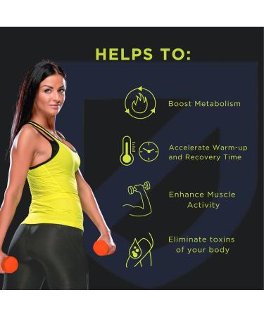 Sweat Enhancer Cream - Hot Pre Workout Cream with Caffeine Gotu Kola & Collagen - Boost Sweat Circulation & Performance (7 Oz) - International Shipping Available - Buy Online on GoSupps.com