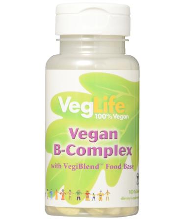 VegLife B-Complex Vegan 100 Tablets