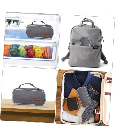 Healeved Portable Cooler 1pc Insulin Cooler Box Cooler Bag Ice Bag Portable Bag Cloth Blue Portable Protective Case Cooler Box Insulin Pen Cooler Blue 21X4.5X10cm - Buy Online on GoSupps.com