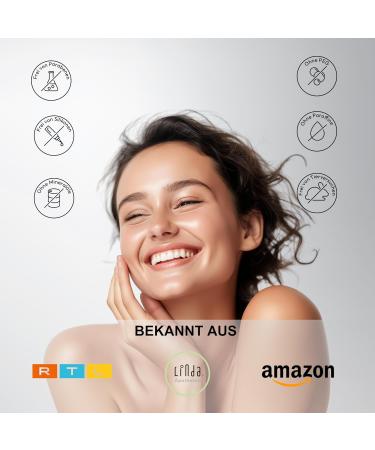 BelEtnea Cosmetics 24 hour antiaging hyaluron serum for face 30 ml high dose for neck eyes and d collet immediate effect against wrinkles and circles under the eyes skin serum moisturizing and vegan - Buy Online on GoSupps.com