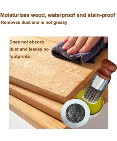 Icoyea Cozy Currant Furniture Salve Furniture Salve for Leather Furniture Salve for Wood Furniture Salve and Brush Furniture Polish Restore A Finish (1pcs) - Buy Online on GoSupps.com