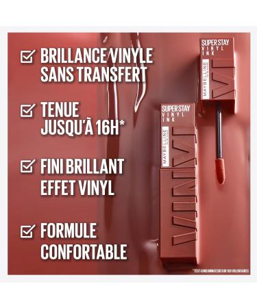 Buy Maybelline Superstay Vinyl Ink Nude Shock Lipstick 4-Pack | Long-Lasting Shiny Color - International Shipping - Buy Online on GoSupps.com
