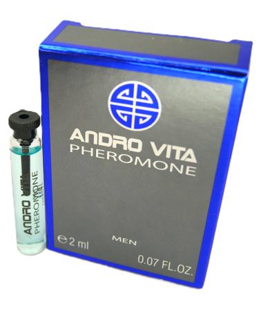 Andro Vita sex Pheromone perfume cologne without fragance for men to attract women long lasting 0.08 fl oz / 2ml