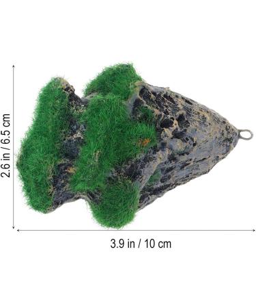 Buy PopetPop Combat Fish Aquarium Decoration - Artificial Stone Skirt Ornament - Size S Bimsstein Flying Rock for Natural Aquascaping - Buy Online on GoSupps.com
