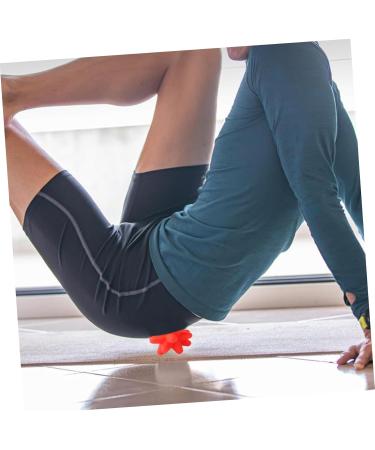 Frcolor 3-Stars Fitness Ball Set | Muscle Massage Gear - Portable Foot Massager & Massage Roller (3PCS Red 8x8cm) - Buy Online on GoSupps.com