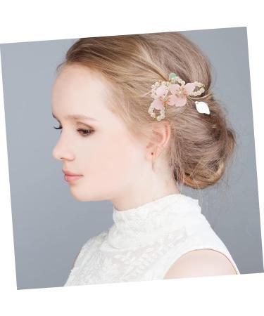 FRCOLOR Accessories comb bride hair hanfu hair chinese hairpin wedding headwear flower tassel hairpins flower headpiece hanfu hair accessories for bride classical metal pair Comb - Buy Online on GoSupps.com