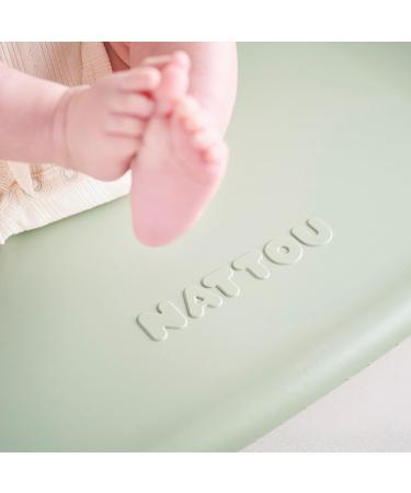 Nattou Soft PU Foam Changing Mat - Washable 50x70 cm Green Softy Model 2024 - International Shipping Available - Buy Online on GoSupps.com