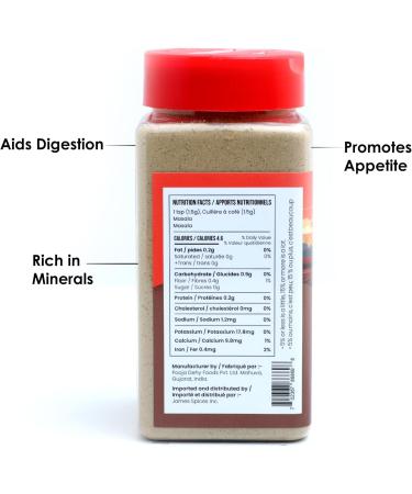 James Spices Inc. - Chaat Masala - 200g - Buy Online on GoSupps.com