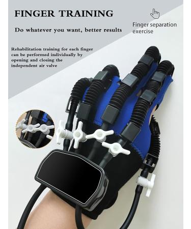 Smart Hand Splint Rehabilitation Gloves Finger Braces Hand Hemiplegia Rehabilitation Training Equipment Main Gauche Code XL - Buy Online on GoSupps.com