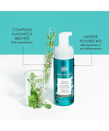 Sanoflore Mousse Magnifica Anti-Imperfections Cleansing Foam Organic 150ml - Buy Online on GoSupps.com