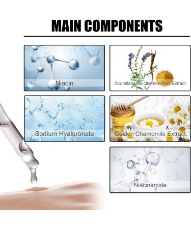 JUNYOUDA Nicotinamide Serum for Blemishes Niacinamide Freckles Removal Serum Whitening freckle removing and moisturizing essence for All Type Skin - Buy Online on GoSupps.com