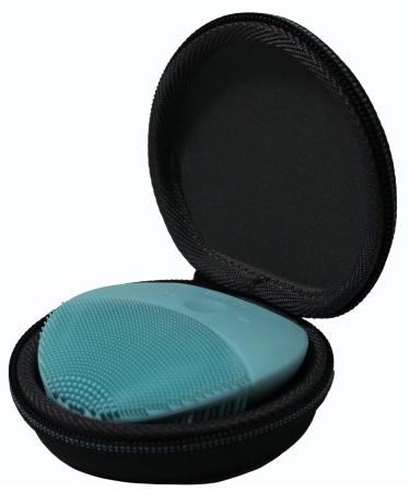 TUDIA LUNA Mini 2 Facial Brush EVA Carrying Case Water Resistant Material Shock Absorption Storage Hard Portable Travel Case Compatible with FOREO LUNA mini 2 Facial Cleansing Brush