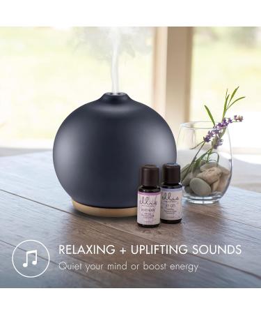 Ellia Adore Aroma Diffuser Ultrasonic Humidifier with Remote LED Lights Soothing Sounds & Aromatherapy for Yoga Bedroom Spa & More - Buy Online on GoSupps.com