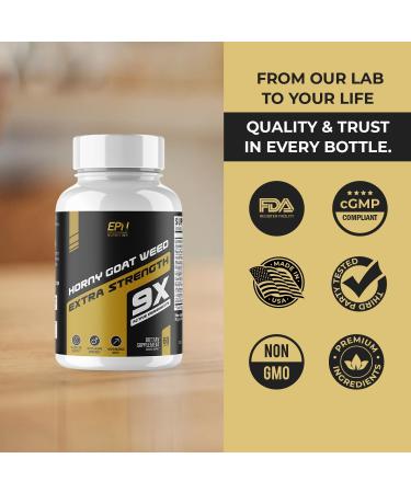 Buy #1 Fast Acting Male Performance Pills | Enhance Size Girth & Blood Flow | 60 Caps with Horny Goat Weed & L-Arginine - Buy Online on GoSupps.com