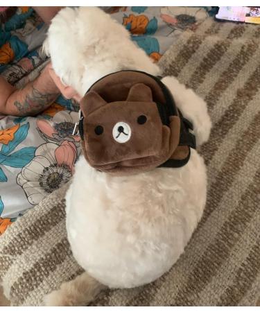 Buy Stakee Dogs Small Pet Backpack - Sweet Saddle Bag with Snack Storage for Outdoor Adventures - Buy Online on GoSupps.com