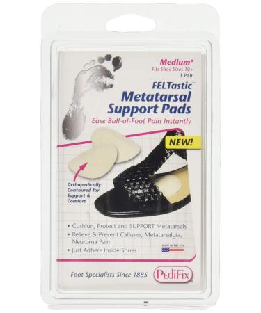 Feltastic Metatarsal Support Pads Medium 1 Pound