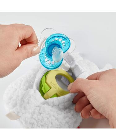 Fisher-Price Clipimals Plush Llama Pacifier Holder - Universal Baby Pacifier Holder - Buy Online on GoSupps.com